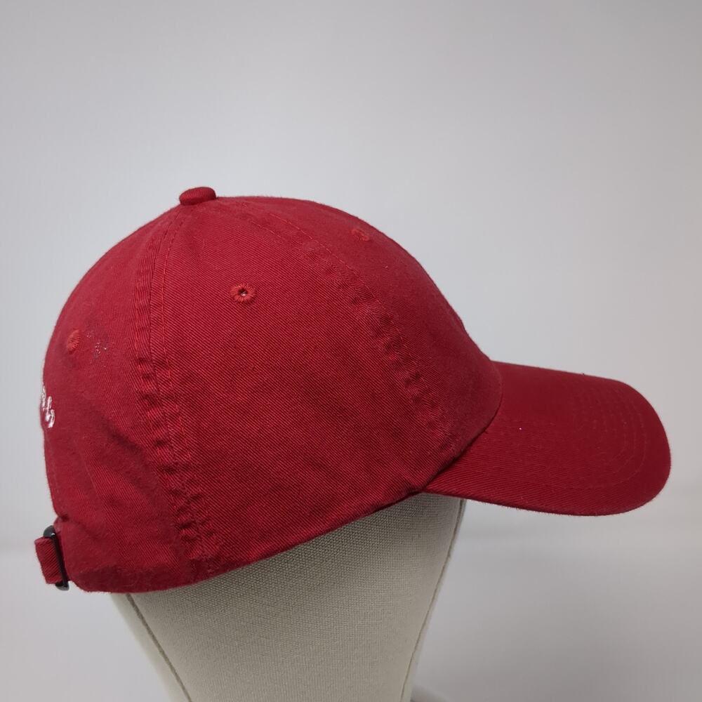 Js Simplot Livestock Co Slideback Hat Red One Siz… - image 5